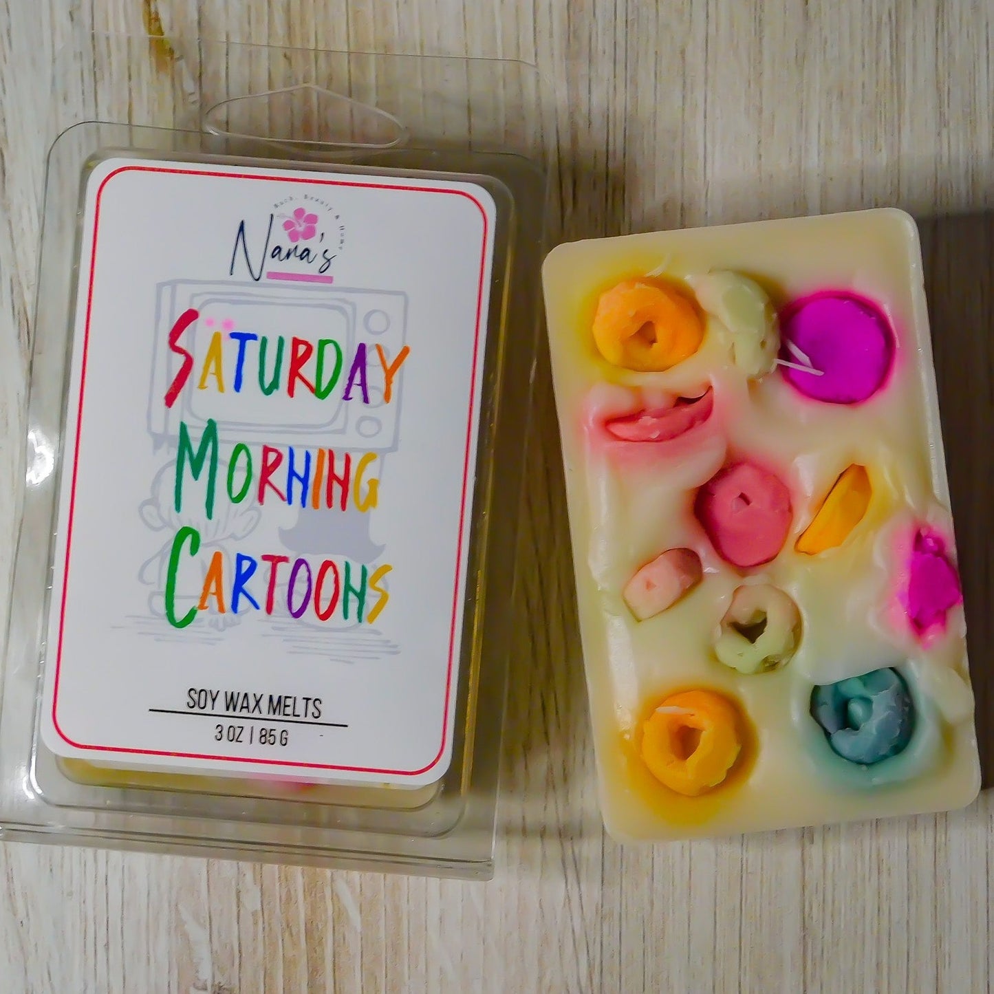 Saturday Morning Cartoons Wax Melts - Nana's Creative Studio