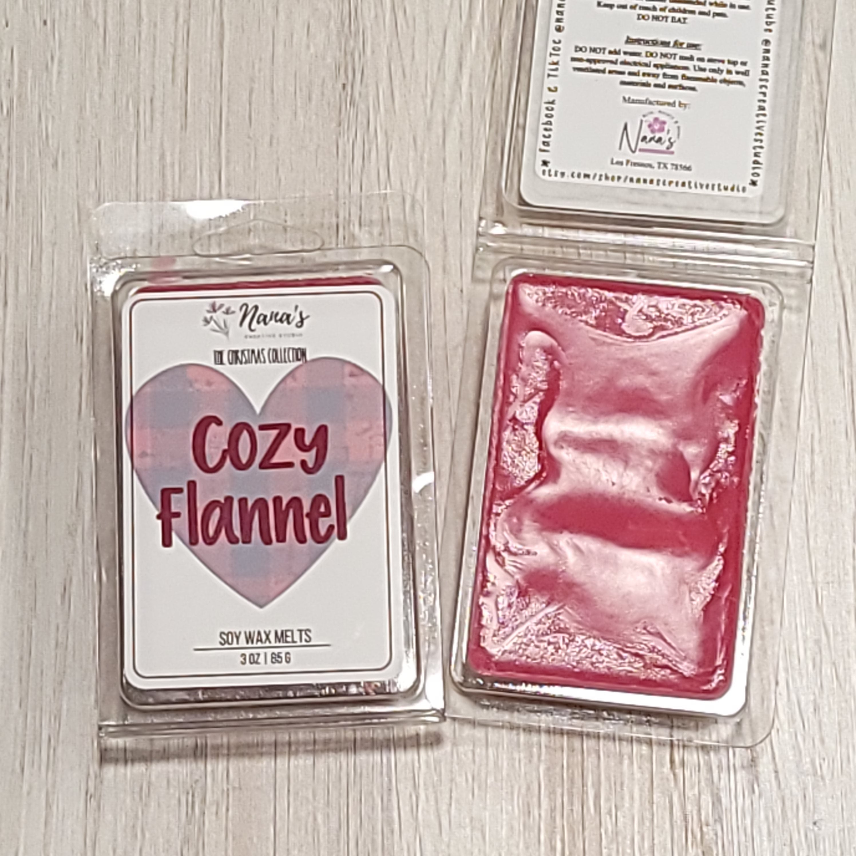 Cozy Flannel Wax Melts