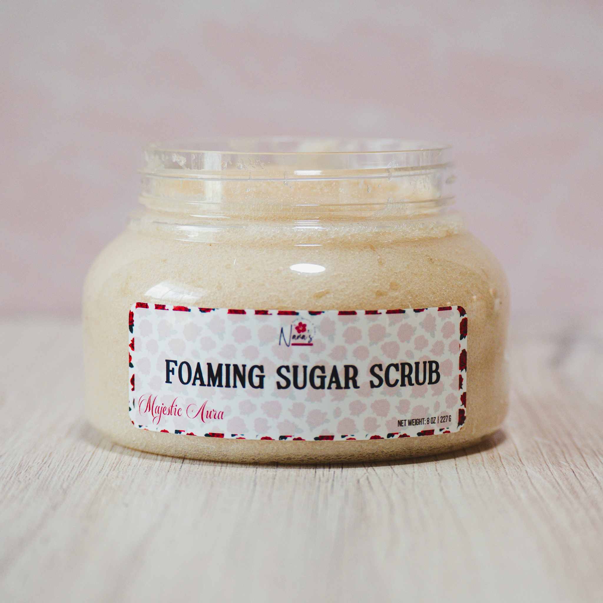 Majestic Aura Foaming Sugar Scrub