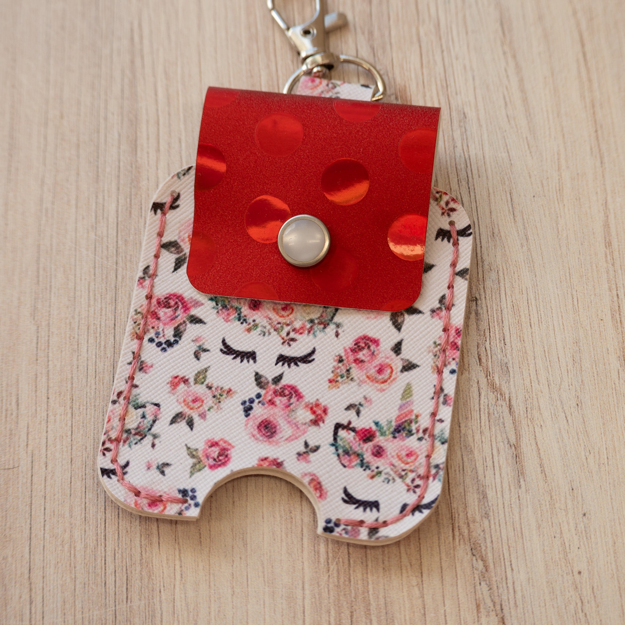 Rosy Unicorn Hand Sanitizer Holder