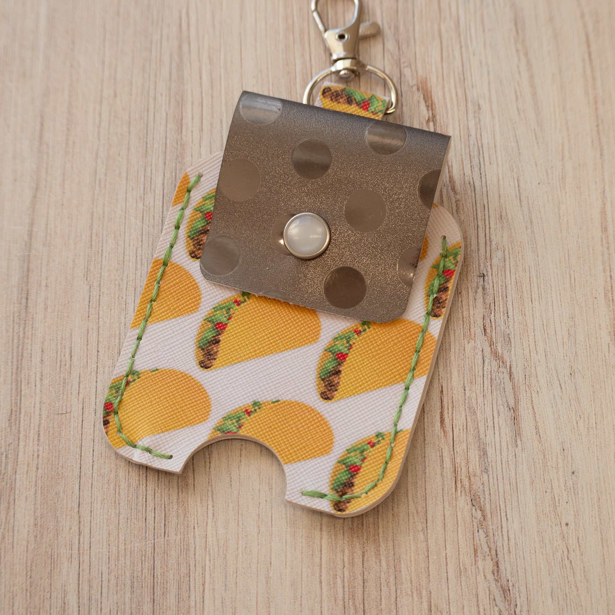 Taco Hand Sanitizer Holder