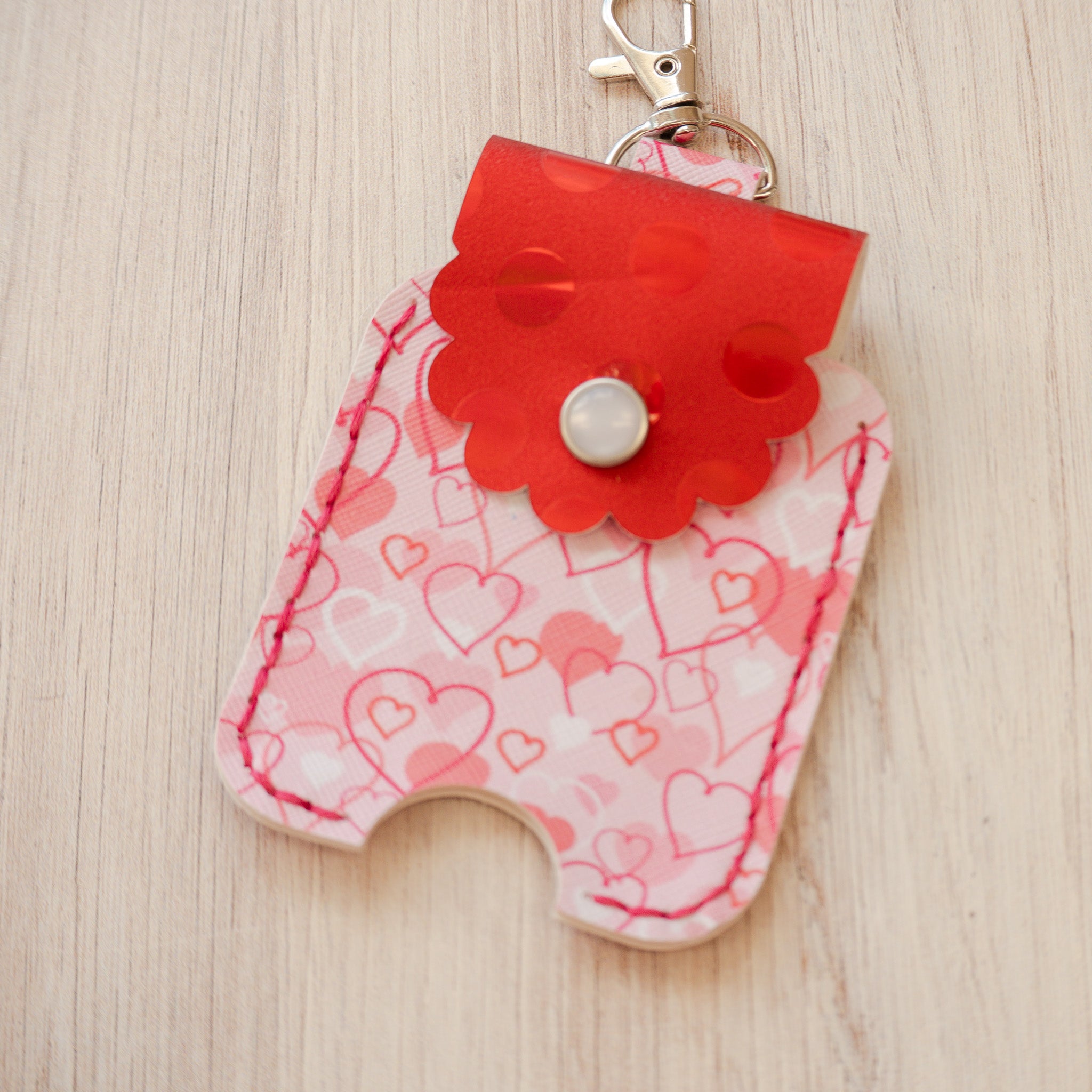 Sweetheart Hand Sanitizer Holder