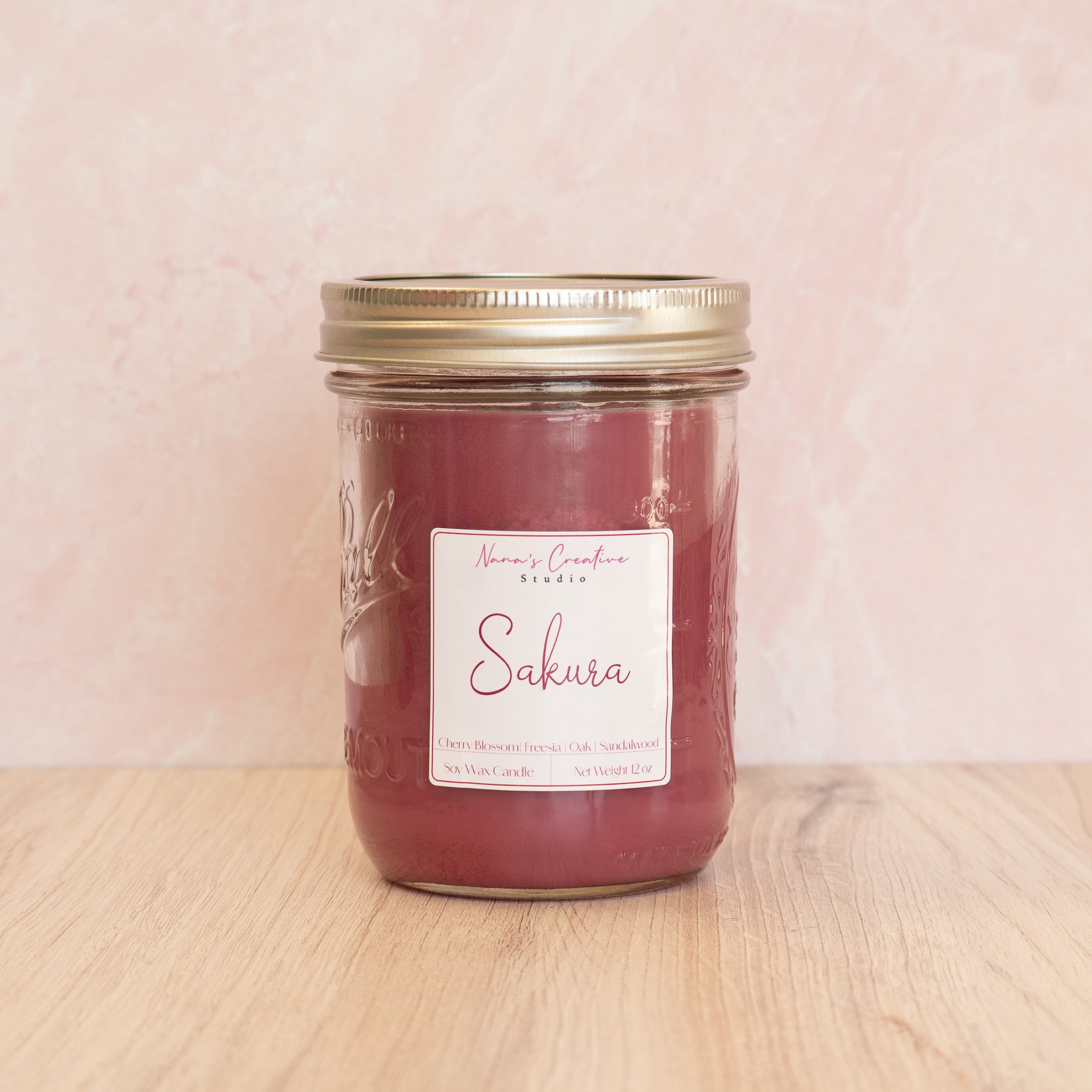 Sakura Soy Candle