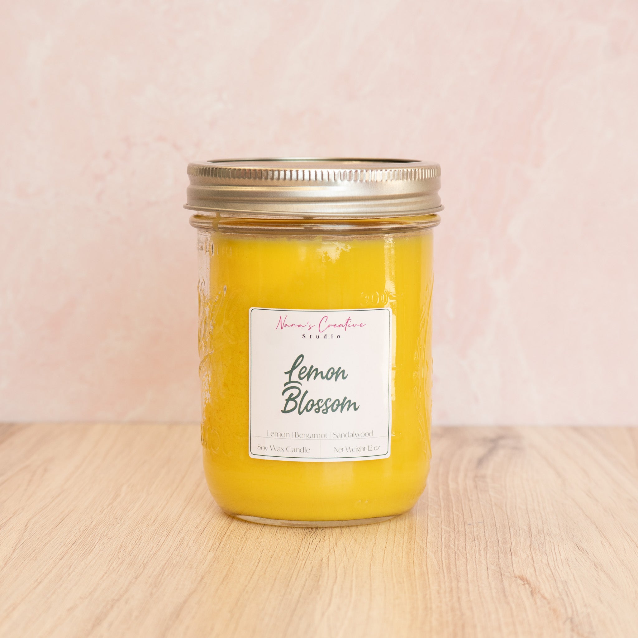 Lemon Blossom Soy Candle