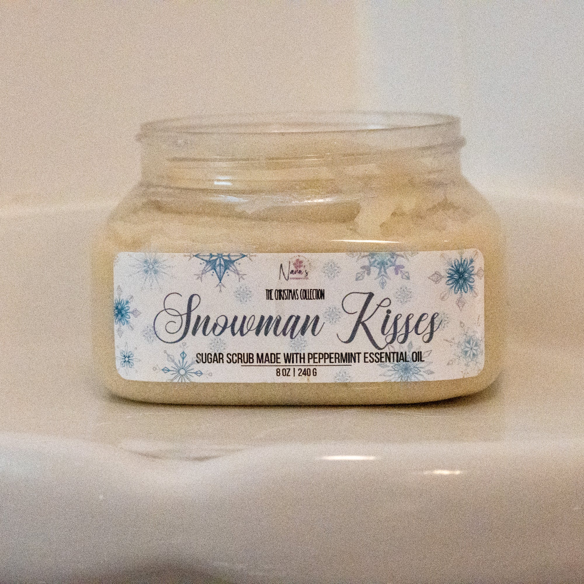 Snowman Kisses Foaming Sugar Scrub