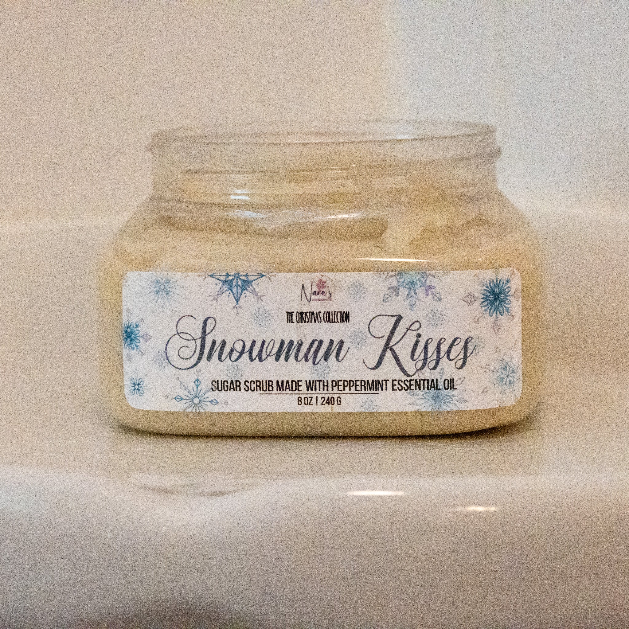 Snowman Kisses Foaming Sugar Scrub