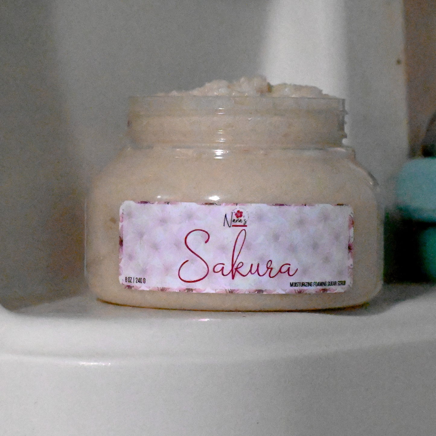 Sakura Foaming Sugar Scrub