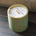 Lemon Blossom Cement Candle