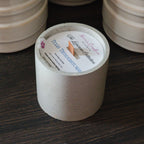 Texas Thunderstorm Cement Candle