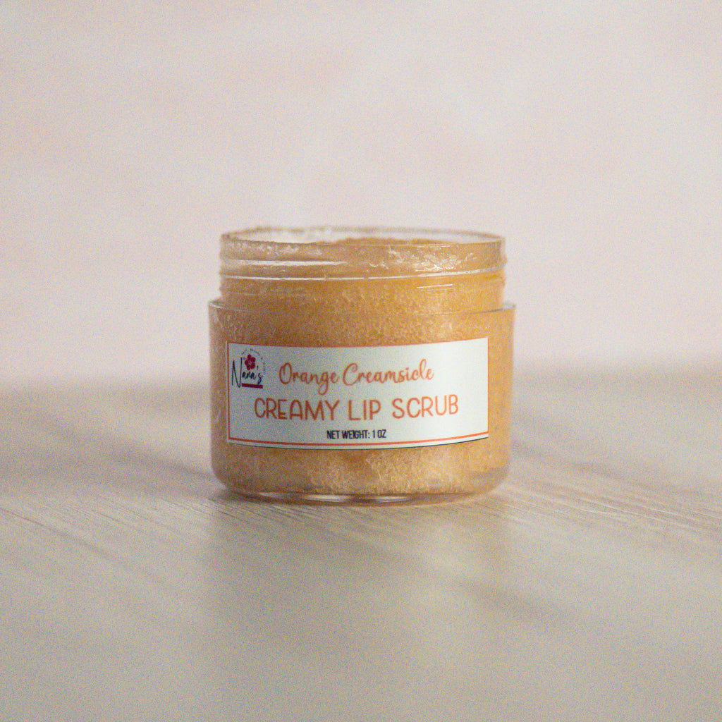 Orange Creamsicle Creamy Lip Scrub