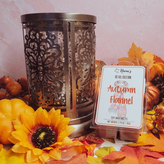 Autumn Flannel Wax Melts - Nana's Creative Studio