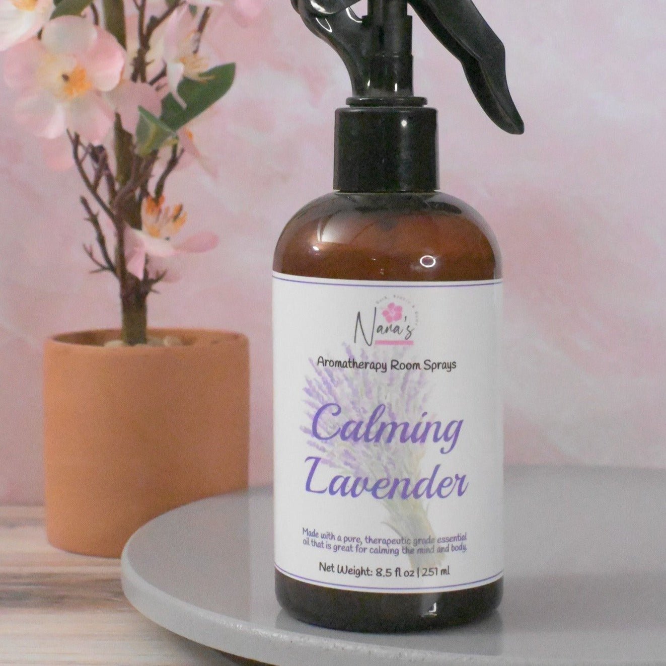 Calming Lavender Aromatherapy Room Spray - Nana's Creative Studio