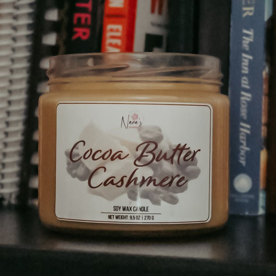 Cocoa Butter Cashmere Soy Candle - Nana's Creative Studio