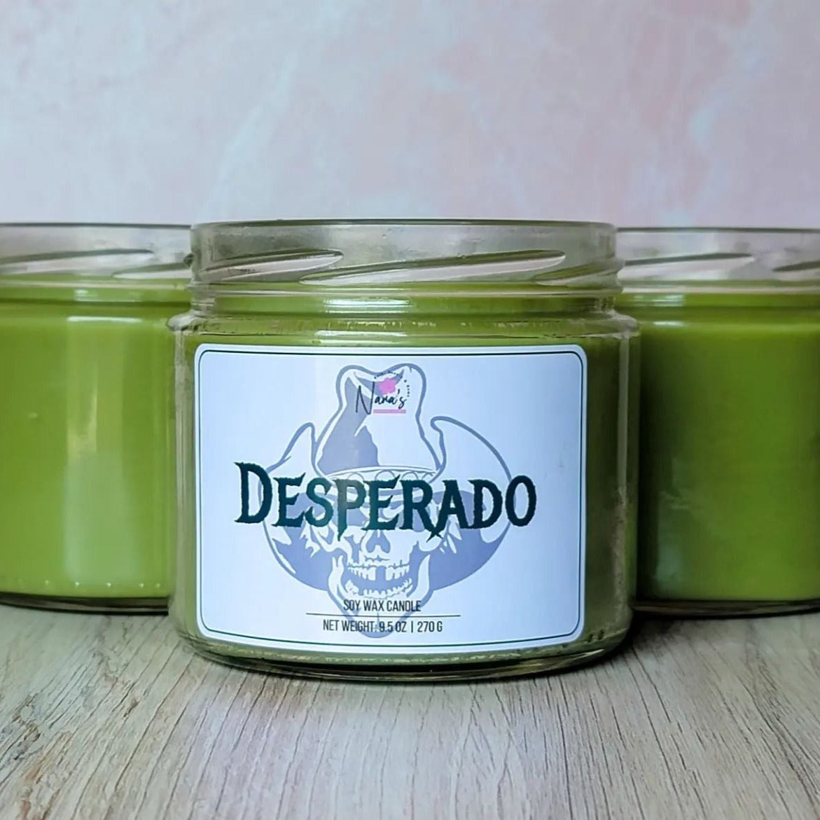 Desperado Soy Wax Candle - Nana's Creative Studio