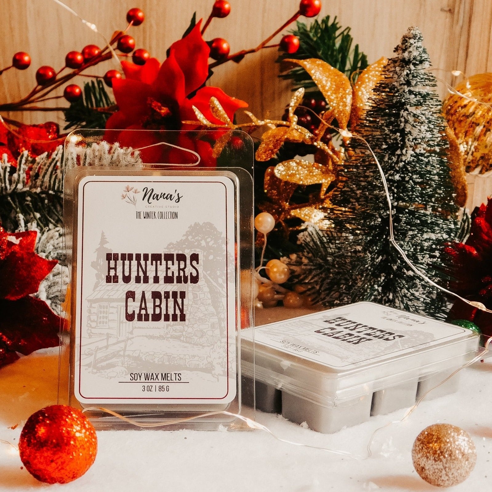 Hunter's Cabin Wax Melts - Nana's Creative Studio
