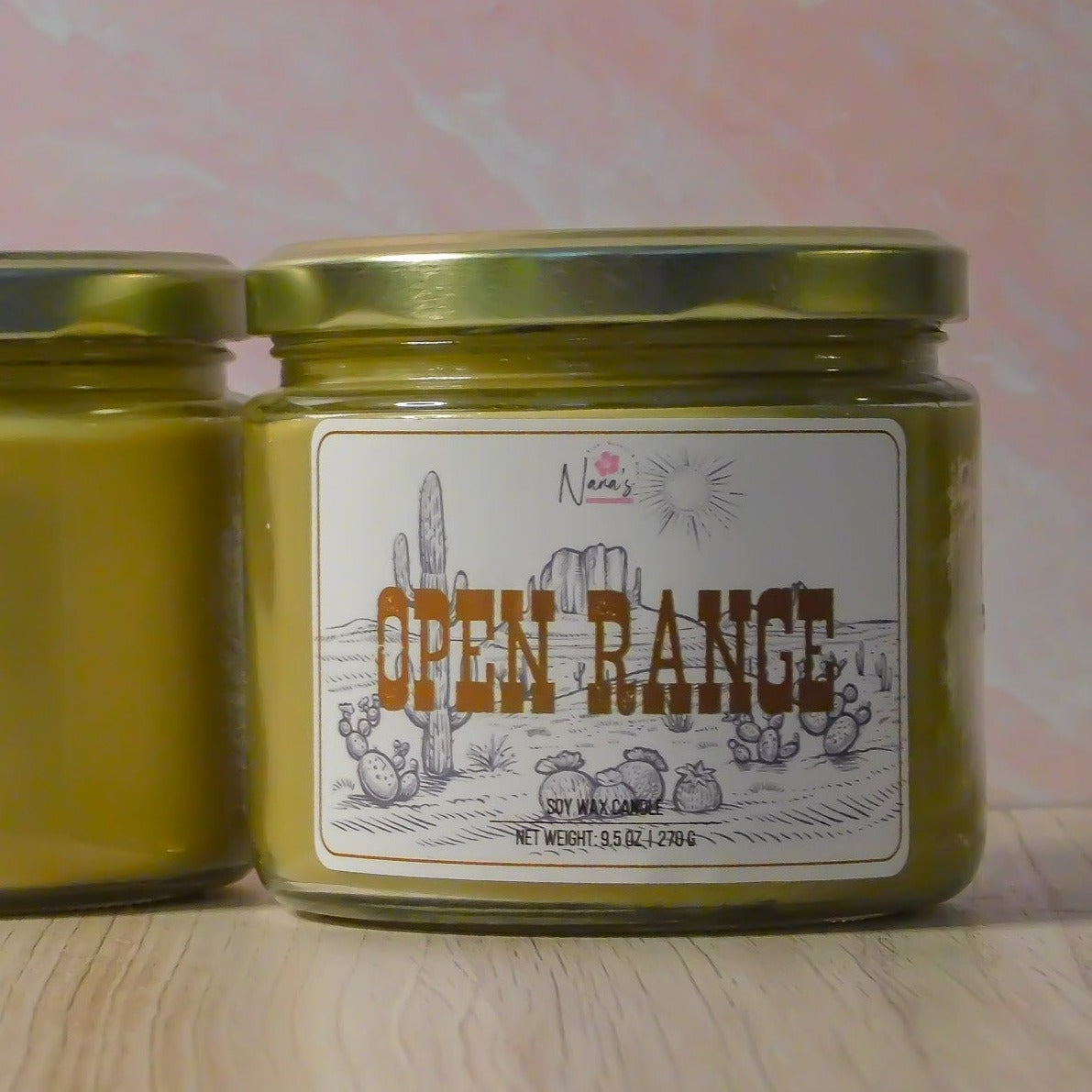 Open Range Soy Wax Candle - Nana's Creative Studio