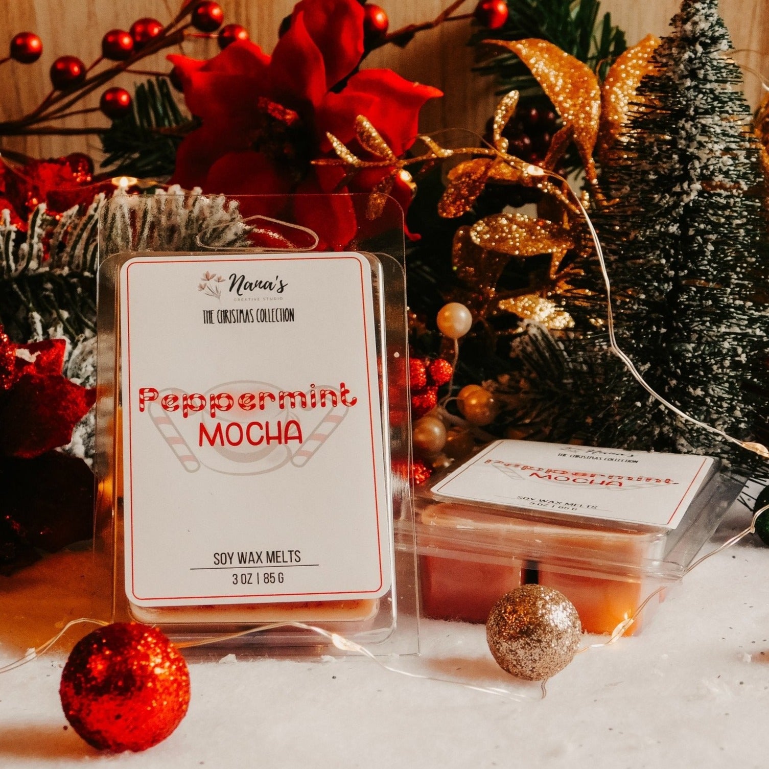Peppermint Mocha Wax Melts - Nana's Creative Studio
