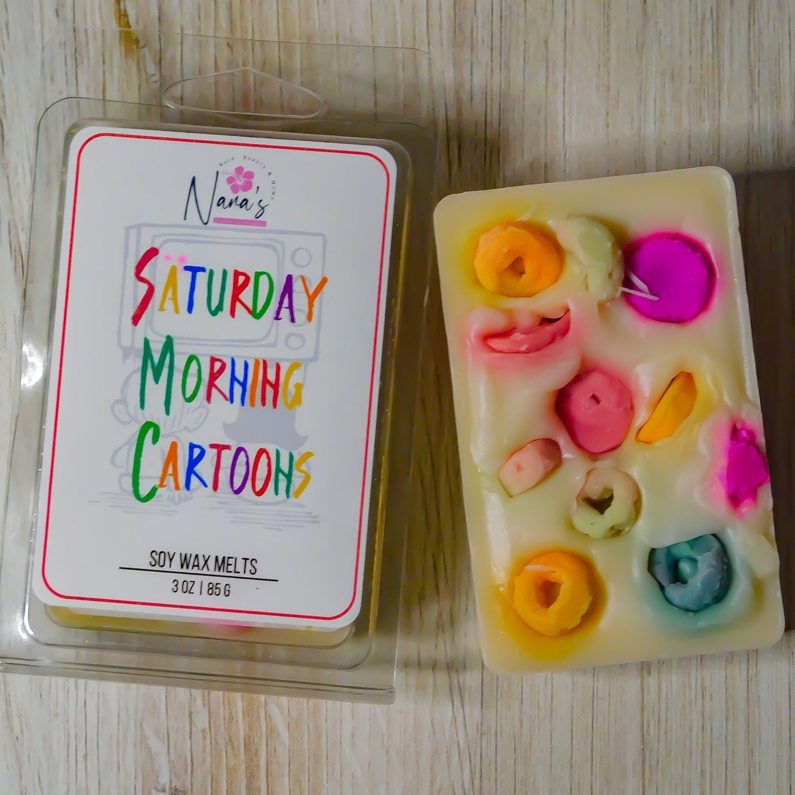 Saturday Morning Cartoons Wax Melts - Nana's Creative Studio