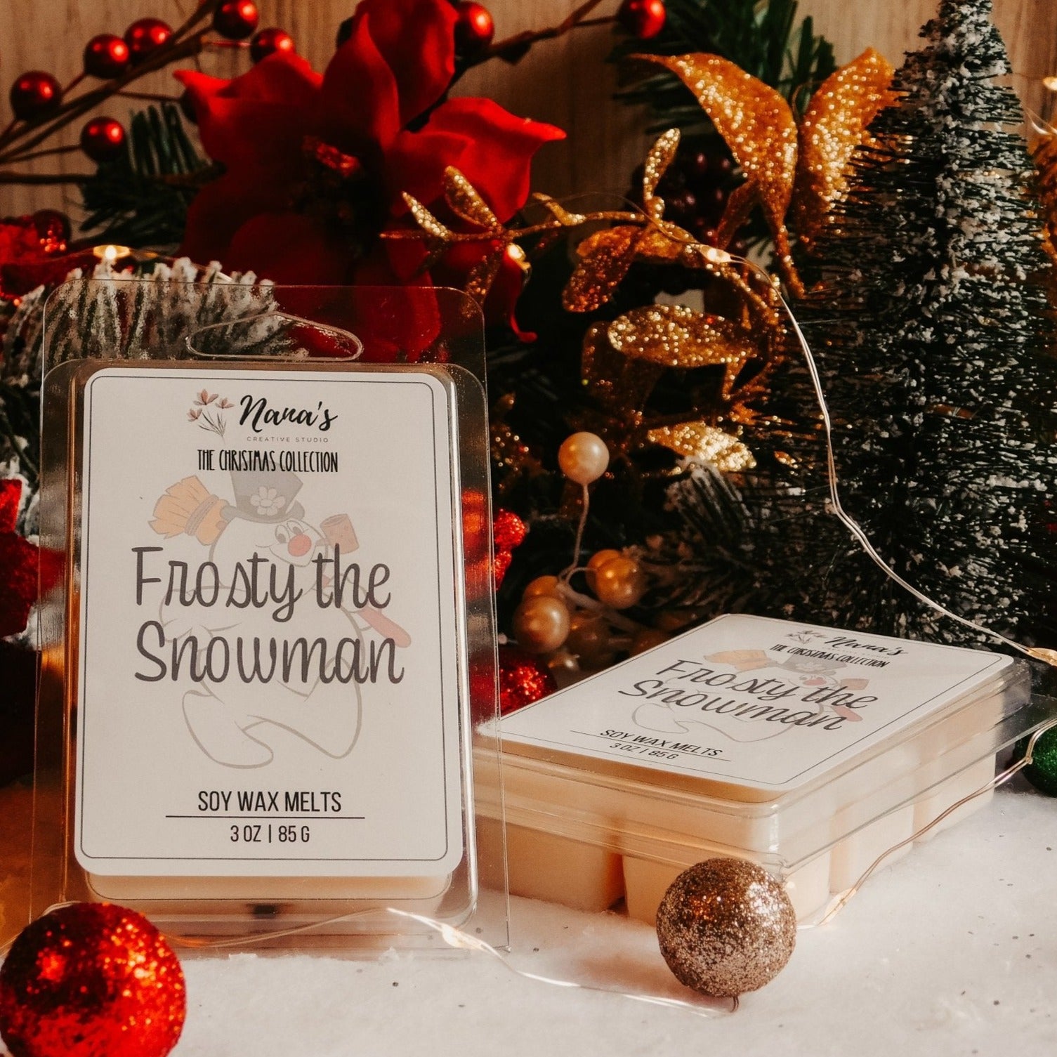 Snowman Kisses Wax Melts - Nana's Creative Studio