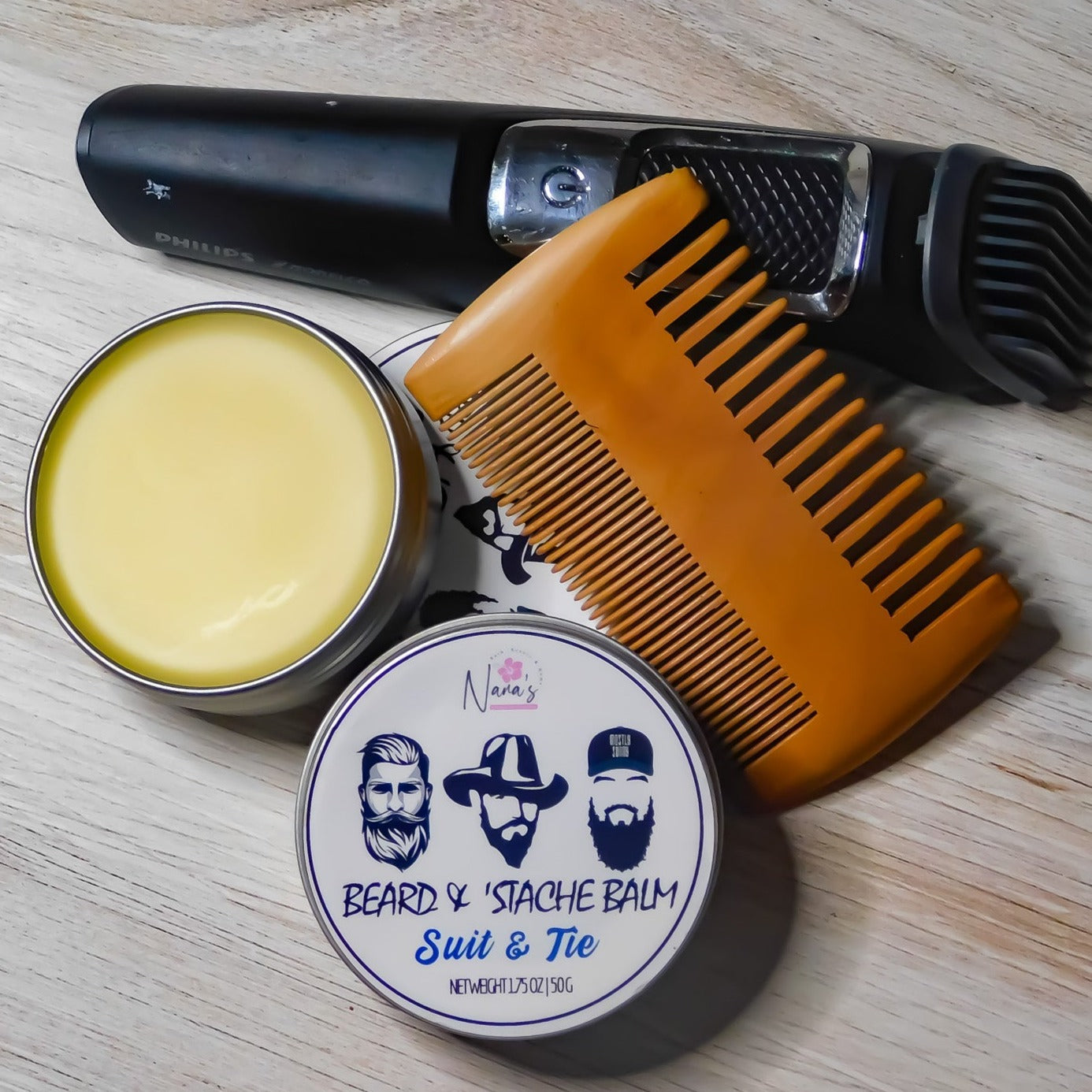Suit & Tie Beard Balm - Nana's Creative Studio