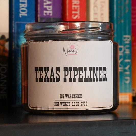 Texas Pipeliner Soy Candle - Nana's Creative Studio